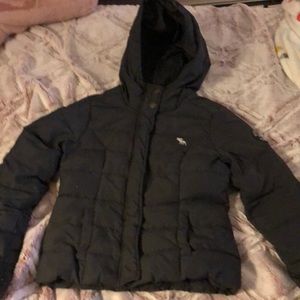 Girl Abercrombie and Fitch coat